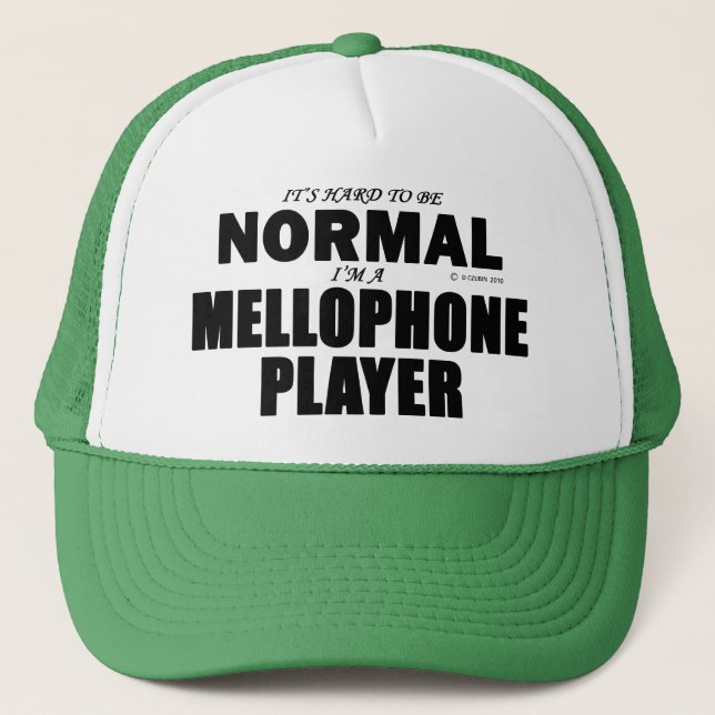 Normaler Mellophone Player Truckerkappe (Vorderseite)