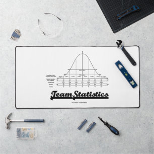 Normaler Vertrieb von Teamstatistiken Schreibtischunterlage