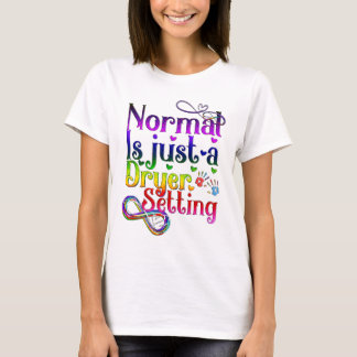 Normalerweise ist nur eine trockene Einstellung T-Shirt
