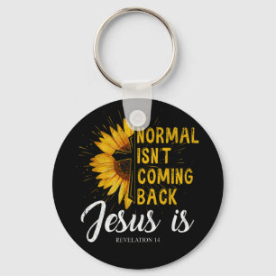 Normalerweise kommt Jesus zurück ist Offenbarungsg Schlüsselanhänger