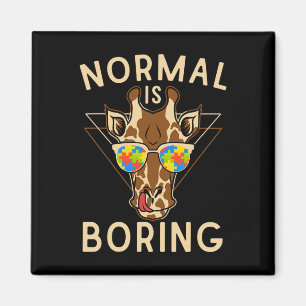 Normalerweise langweilig Autismus Bewusstsein Gira Magnet