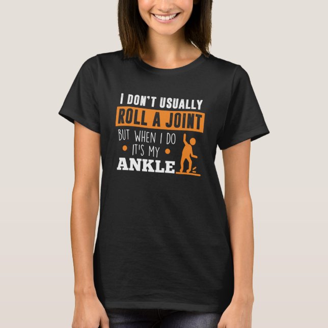 Normalerweise rolle ich keine Spange, wenn ich es  T-Shirt (Vorderseite)