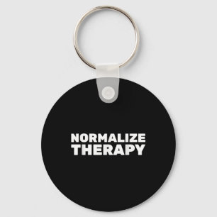 Normalisieren der Therapie Ende Stigma psychische Schlüsselanhänger