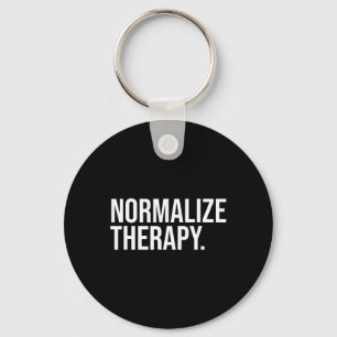 Normalisieren der Therapieanweisung Mental Health  Schlüsselanhänger