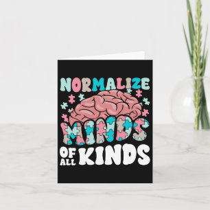 Normalisieren Sie das Bewusstsein aller Arten von Karte