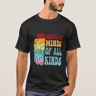 Normalisieren Sie die Geister aller Art von Autism T-Shirt