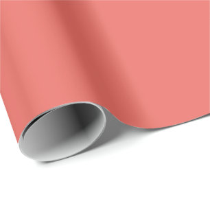 Normallack-Packpapier in der Lachskoralle Geschenkpapier