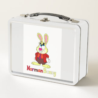 Norman Bunny Metall Brotdose
