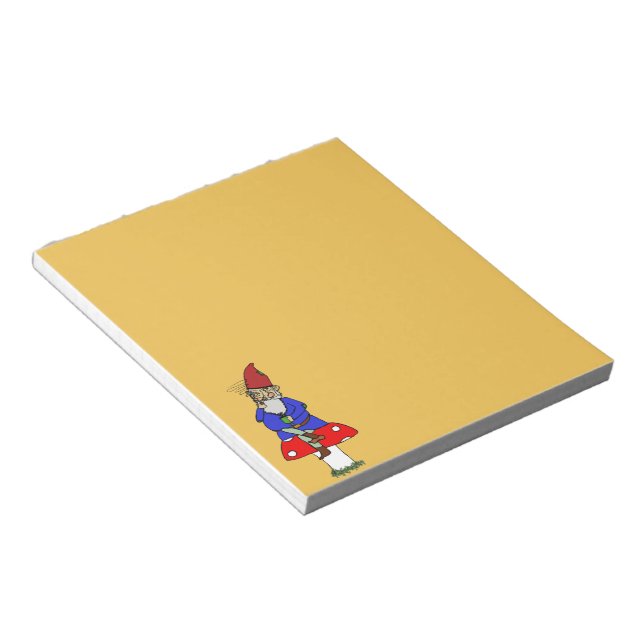Norman Gnome Notepad Notizblock (angewinkelt)