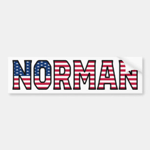 Norman Name Vorname USA Aufkleber Sticker Auto Autoaufkleber