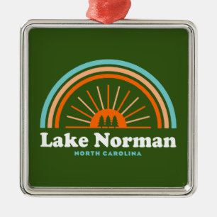 Norman North Carolina Rainbow Ornament Aus Metall