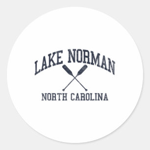 Norman North Carolina Runder Aufkleber