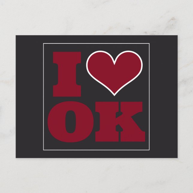 Norman (OK) Einladung von Tailgate Postkarte (Vorderseite)