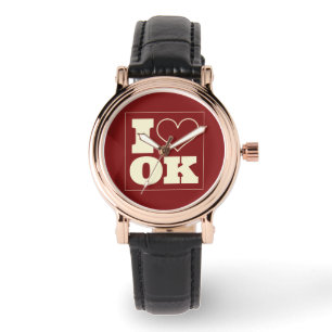 Norman (OK) Football Tailgate Armbanduhr
