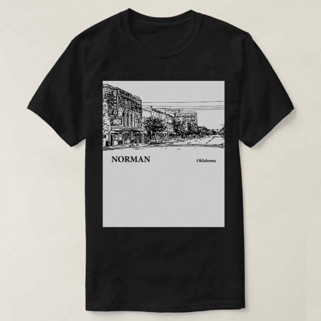 Norman Oklahoma 2 T-Shirt (Design vorne)