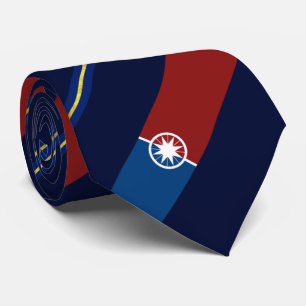 Norman (Oklahoma) Stadtflagge Neck Tie Krawatte