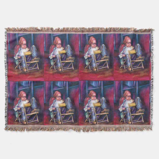 Norman Perfers Zeichne in Seinem Schlaf Decke (Vorderseite)