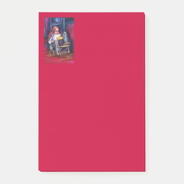 Norman Perfers Zeichne in Seinem Schlaf Post-it Klebezettel (Vorderseite)