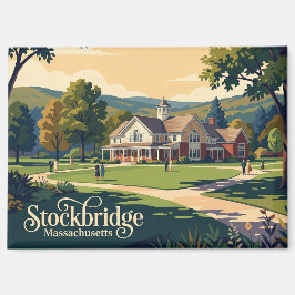 Norman Rockwell Museum USA Magnet
