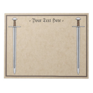 Norman Sword Notizblock