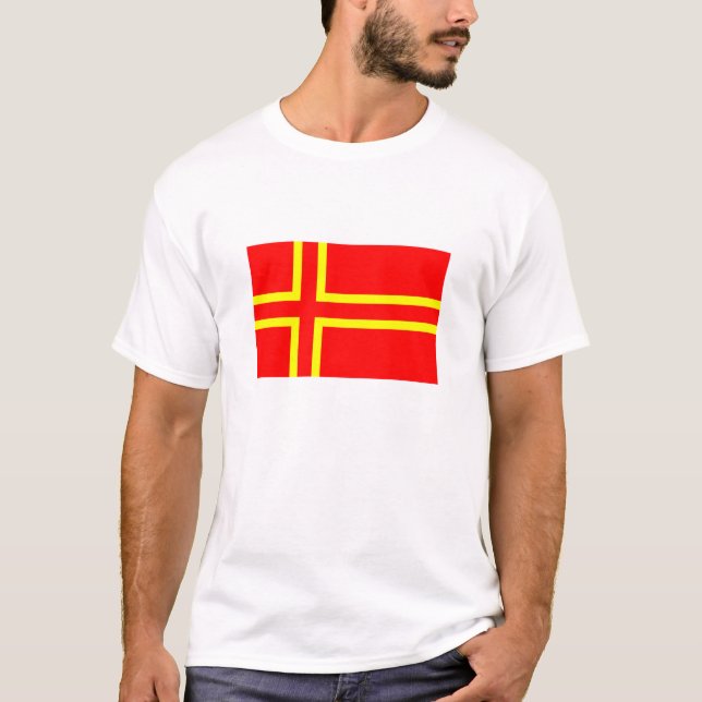 Normandie ethnische Flagge T-Shirt (Vorderseite)