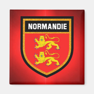 Normandie-Flagge Magnet
