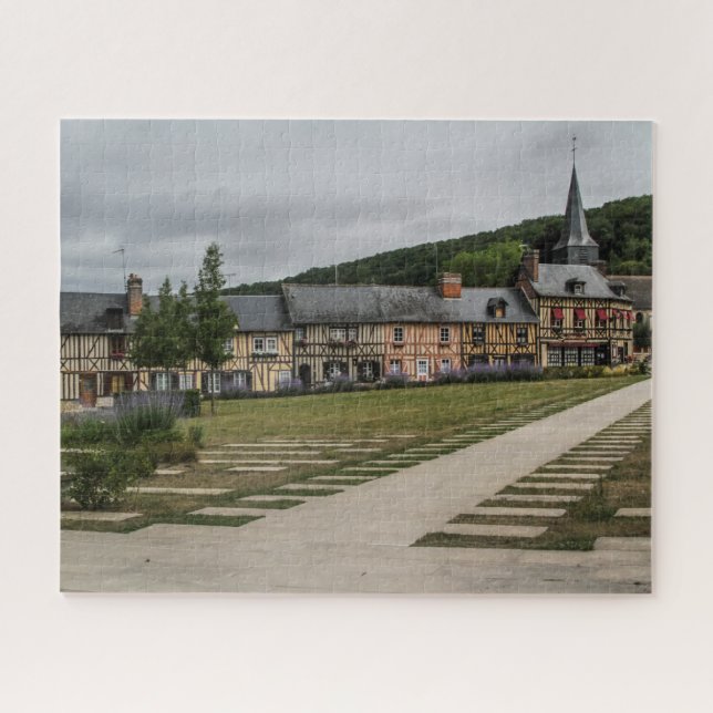 Normandie France Jigsaw Puzzle - Le Bec Hellouin (Horizontal)