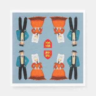Normandie, Frankreich Serviette
