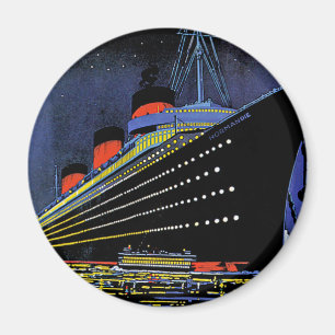 Normandie in der Nacht Magnet