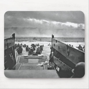 Normandie-Invasion an Invasionstag - 1944 Mousepad