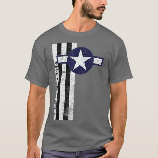 Normandie Invasion Stripes Air Corps Roundel T-Shirt