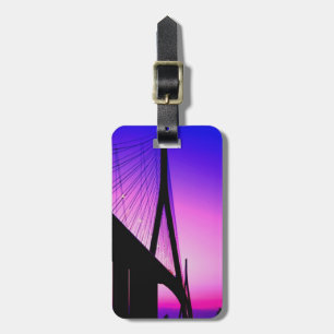 Normandiebrücke, Le Havre, Frankreich Gepäckanhänger