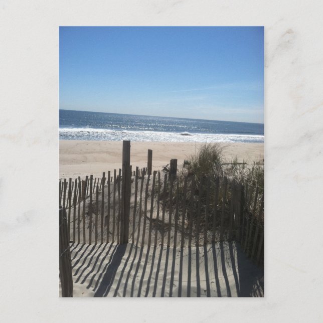 Normandy Beach, New Jersey Postkarte (Vorderseite)