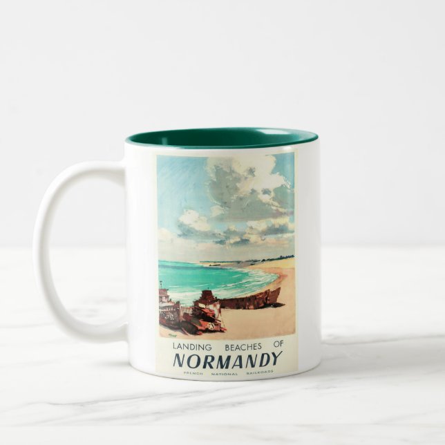 NORMANDY ZWEIFARBIGE TASSE (Links)