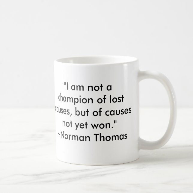 Normanne Thomas mit Zitat Kaffeetasse (Rechts)