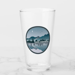 Normannischer See Nord-Carolina Reflektion Glas