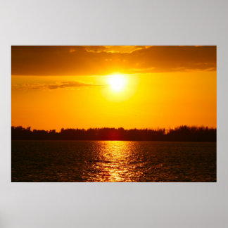 Normannsee, NC Sunset Poster