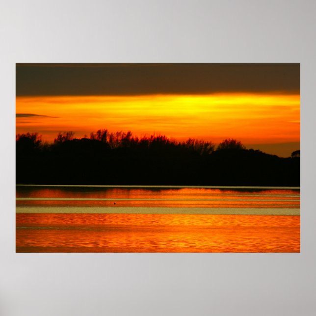 Normannsee, NC Sunset Poster (Vorne)