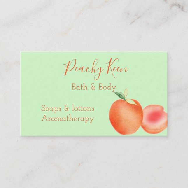 Norme de conception de la pêche, Carte de visite d (Devant)