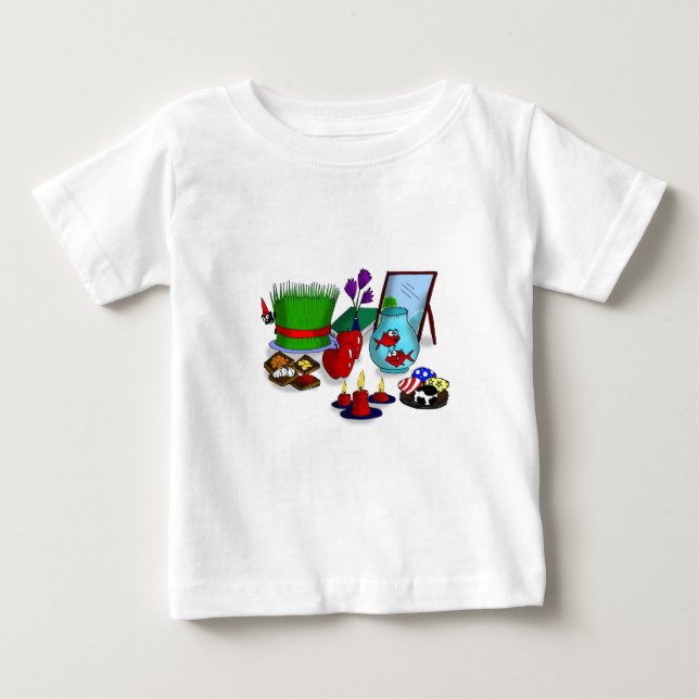 Norooz Cartoon Baby T-shirt (Vorderseite)