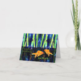 Norooz Goldfisch im Wasser, von allen uns Karte