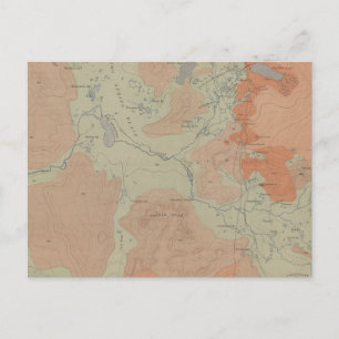 Norris Geyser Basin Postkarte