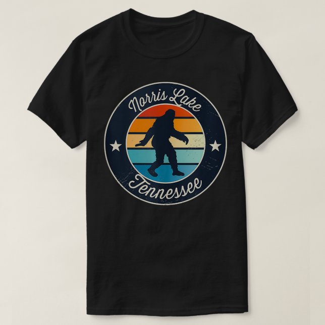 Norris Lake Tennessee Souvenir T-Shirt (Design vorne)