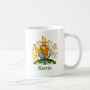 Norris Schild von Großbritannien Kaffeetasse