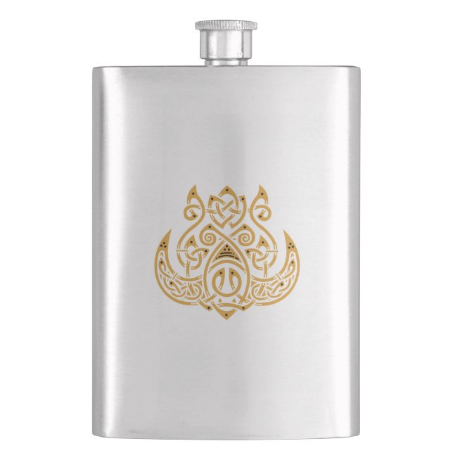 Norse Boar Flask Flachmann (Vorderseite)