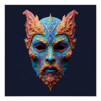 Norse God Odin Poster