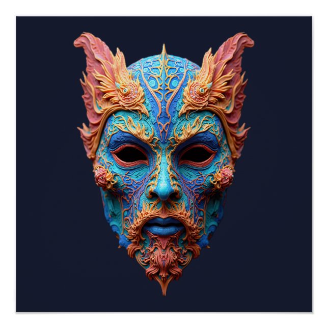 Norse God Odin Poster (Vorderseite)