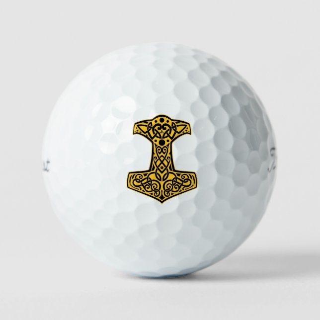 Norse Hammer Golfball (Vorderseite)