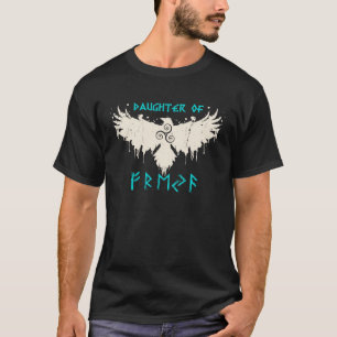 Norse Mythology Triskele Tochter von Freyja Shield T-Shirt