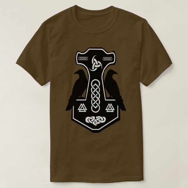 Norse Thors Hammer T-Shirt (Design vorne)